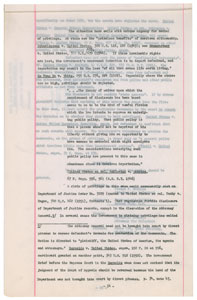 Lot #1027 Vito Genovese Original Court Document - Image 14