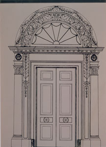 Lot #1056  White House North Portico Door Panel - Image 6