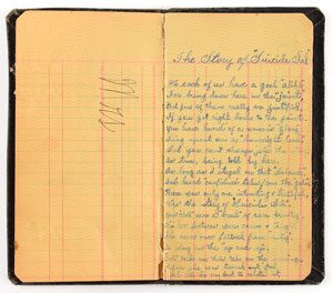 Lot #1006 Bonnie Parker Handwritten Poems - Image 2