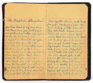 Lot #1006 Bonnie Parker Handwritten Poems - Image 4