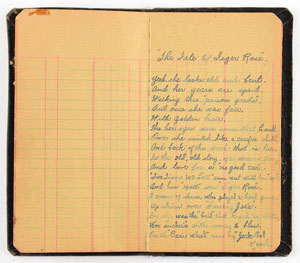 Lot #1006 Bonnie Parker Handwritten Poems - Image 5