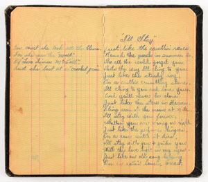 Lot #1006 Bonnie Parker Handwritten Poems - Image 6