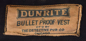 Lot #1013  Bonnie and Clyde Bullet-Proof Vest - Image 3