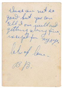 Lot #1003 Blanche Barrow Group of (3) Original Photographs with Marie Barrow Autograph Letter Signed - Image 7