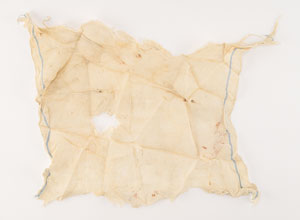 Lot #1009  Barrow Gang's Bloodied Bandage from Dexter Shootout