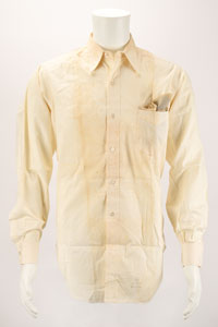 Lot #1035 John Dillinger's Shirt and Handkerchief