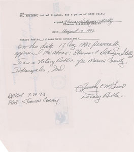 Lot #1035 John Dillinger's Shirt and Handkerchief - Image 7