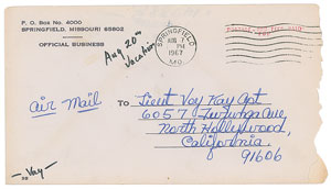 Lot #1023 Mickey Cohen Autograph Letter Signed - Image 2