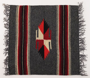 Lot #1038 John Dillinger Native American Tapestry Gifted to His Niece - Image 1