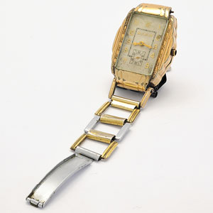 Lot #1014 Clyde Barrow's Bulova Wristwatch Worn at His Death