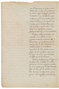 Lot #1055 Maximilien Robespierre Letter Signed - Image 2