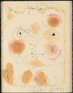Lot #1084 Pablo Picasso Signed Original Sketch