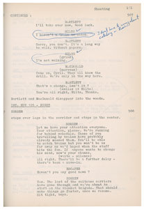 Lot #1081 Steve McQueen's Annotated Script for The Great Escape - Image 6