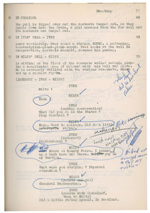 Lot #1081 Steve McQueen's Annotated Script for The Great Escape - Image 12