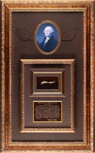 Lot #1053 George Washington's Lock of Hair - Image 1
