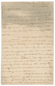 Lot #1051 Benedict Arnold Autograph Letter Signed - Image 1