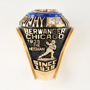 Lot #8349  Heisman Trophy Ring - Image 6