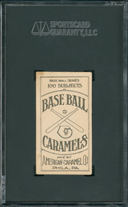 Lot #8013  1909-11 E90-1 American Caramel Eddie Plank - SGC FAIR 1.5 - Image 2