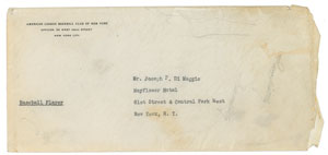 Lot #8158 Joe DiMaggio 1938 New York Yankees Signed Player Contract (Pre-Season Holdout) - Image 8