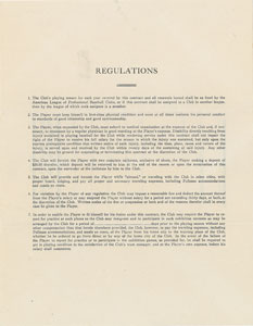 Lot #8158 Joe DiMaggio 1938 New York Yankees Signed Player Contract (Pre-Season Holdout) - Image 11