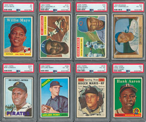 Lot #8034  1939-72 Topps, Bowman and Others Shoebox Collection of Hall of Famers and Superstars (350+) - Image 2