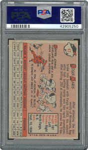 Lot #8078  1958 Topps #47 Roger Maris Rookie Card - PSA NM 7 - Image 2