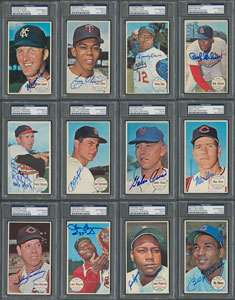 Lot #8098  1964 Topps Giants Near Complete Set (54/60) - all PSA/DNA Authenticated - Image 4