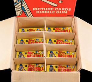 Lot #8130  1983 Topps Unopened Grocery Rack Packs with Original Store Display - Image 2