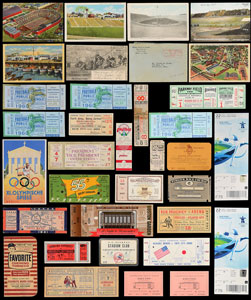 Lot #8311  1930s-1970s Multi Sport Ticket Collection - Image 1