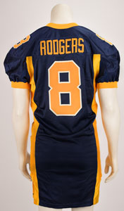 Lot #8356 Aaron Rodgers Signed Game-used California Golden Bears Jersey - Image 2