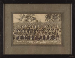 Lot #8362  Green Bay Packers 1929 Championship Team Photograph - Image 2