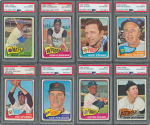 Lot #8102  1965 Topps Signed Partial Set - Image 3