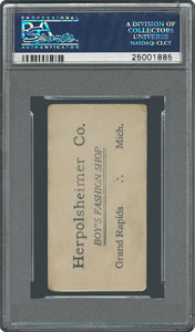 Lot #8001  1916 Herpolsheimer Co. #151 Babe Ruth PSA GOOD 2 - Image 2