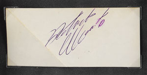 Lot #8215 Roberto Clemente Signature - Image 2