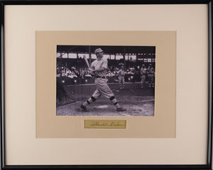 Lot #8198 Frank 'Home Run' Baker Signature - Image 1