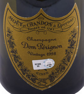 Lot #8328 Tom Glavine's 300th Win Celebration Champagne Bottle - Image 2