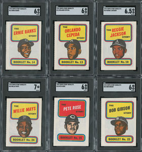 Lot #8119  1970 Topps Story Booklets SGC Graded Complete Set (24) - Image 1