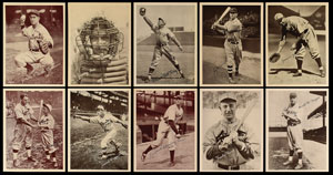 Lot #8026  1936 R311 National Chicle Baseball Glossy Premiums Complete Set (27) with Seven PSA Graded - Image 3