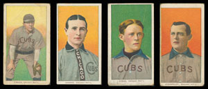 Lot #8009  T206 Group of (4) Cards