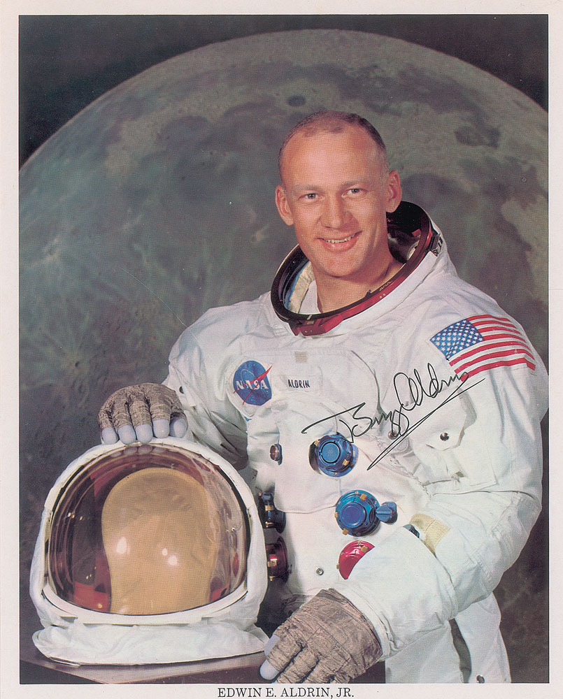 Lot #341 Buzz Aldrin