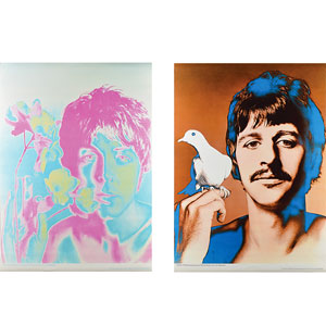 Lot #751  Beatles: McCartney and Starr - Image 1