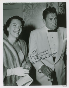 Lot #87 Ronald and Nancy Reagan