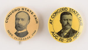 Lot #90 Theodore Roosevelt and Charles W. Fairbanks