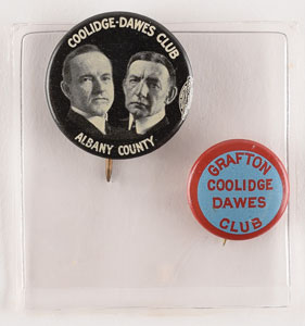 Lot #55 Calvin Coolidge and Charles G. Dawes - Image 1