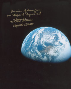 Lot #389 Fred Haise - Image 1