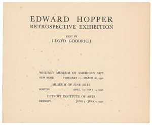 Lot #429 Edward Hopper - Image 3