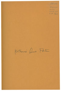 Lot #589 Katherine Anne Porter - Image 1