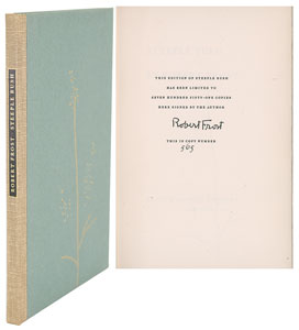 Lot #491 Robert Frost