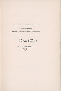Lot #491 Robert Frost - Image 2