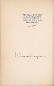 Lot #583 W. Somerset Maugham - Image 2